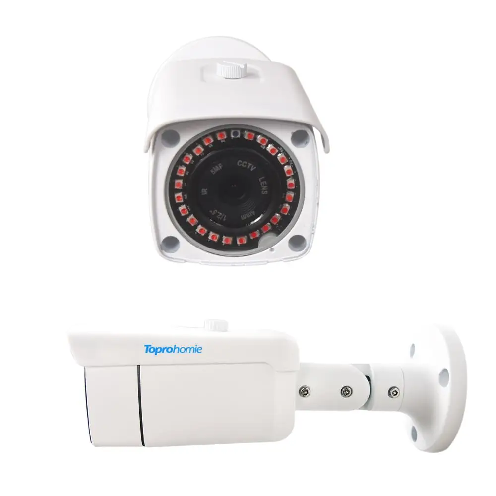 TOPROHOMIE H.265+ 16CH POE CCTV система 48 В 5MP безопасности Антивандальная аудио запись POE камера ночного видения комплект камеры наблюдения