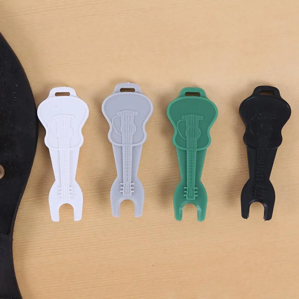 High quality ABS plastic Accoustic Guitar Bridge Pins Puller Remover Guitar Shape String Nail Peg Pulling Tools Accessories