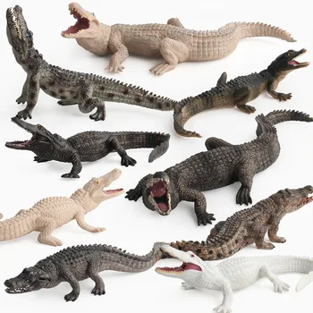 

Simulation Animal Crocodile Models Wild Animal Collection Toys Table Decorations Kids Education Toys Gift