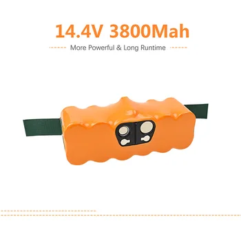 

Battool 3800mAh Battery For IRobot Roomba 500 Series Vacuum Cleaner Rechargeable IRobot Roomba 600 620 650 700 770 780 800 900
