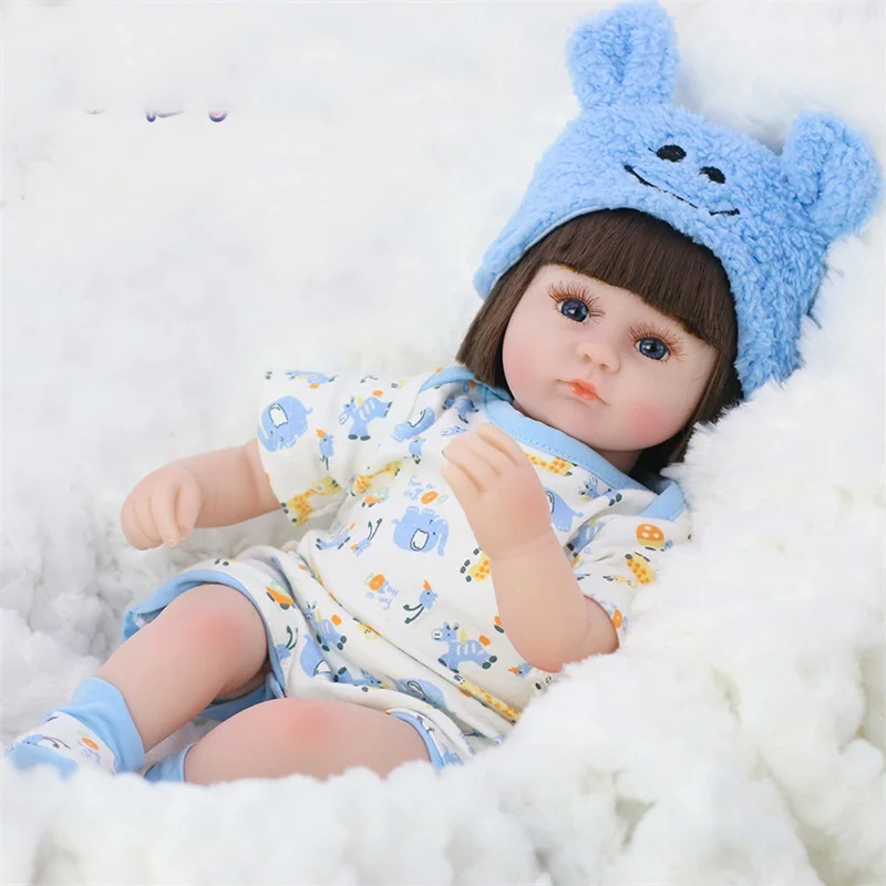 Reborn Baby Doll 42 см с принцессой короткие волосы реалистичные куклы ручной работы для новорожденных очаровательные реалистичные игрушки для малышей