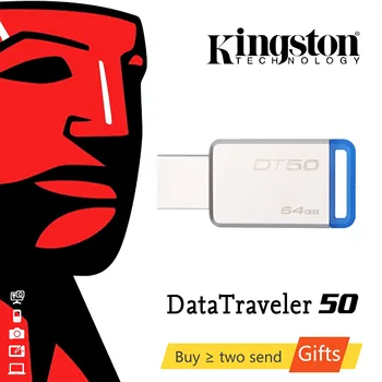 

KINGSTON Pendrive 64GB USB 3.1 High Speed 16G USB Flash Drive 128GB/64GB/32GB/16GB/8GB Real Capacity 32G Pendrive USB Stick 128G