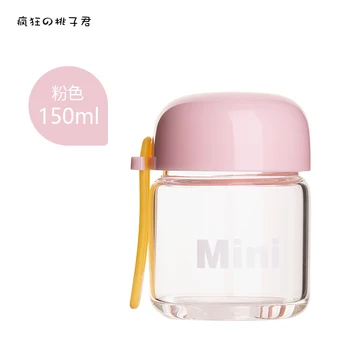 

Creative Simple Glass Cup Small Water Double Wal Glass Cup Tea Coffee Beer Transparent Vasos Para Agua Drinking Glassware EA60BL