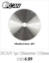 XCAN 1 шт. диаметр 100 мм зубы 108 Z высокоскоростной стальной пильный диск деревообрабатывающий пильный диск для резки металла режущая пила