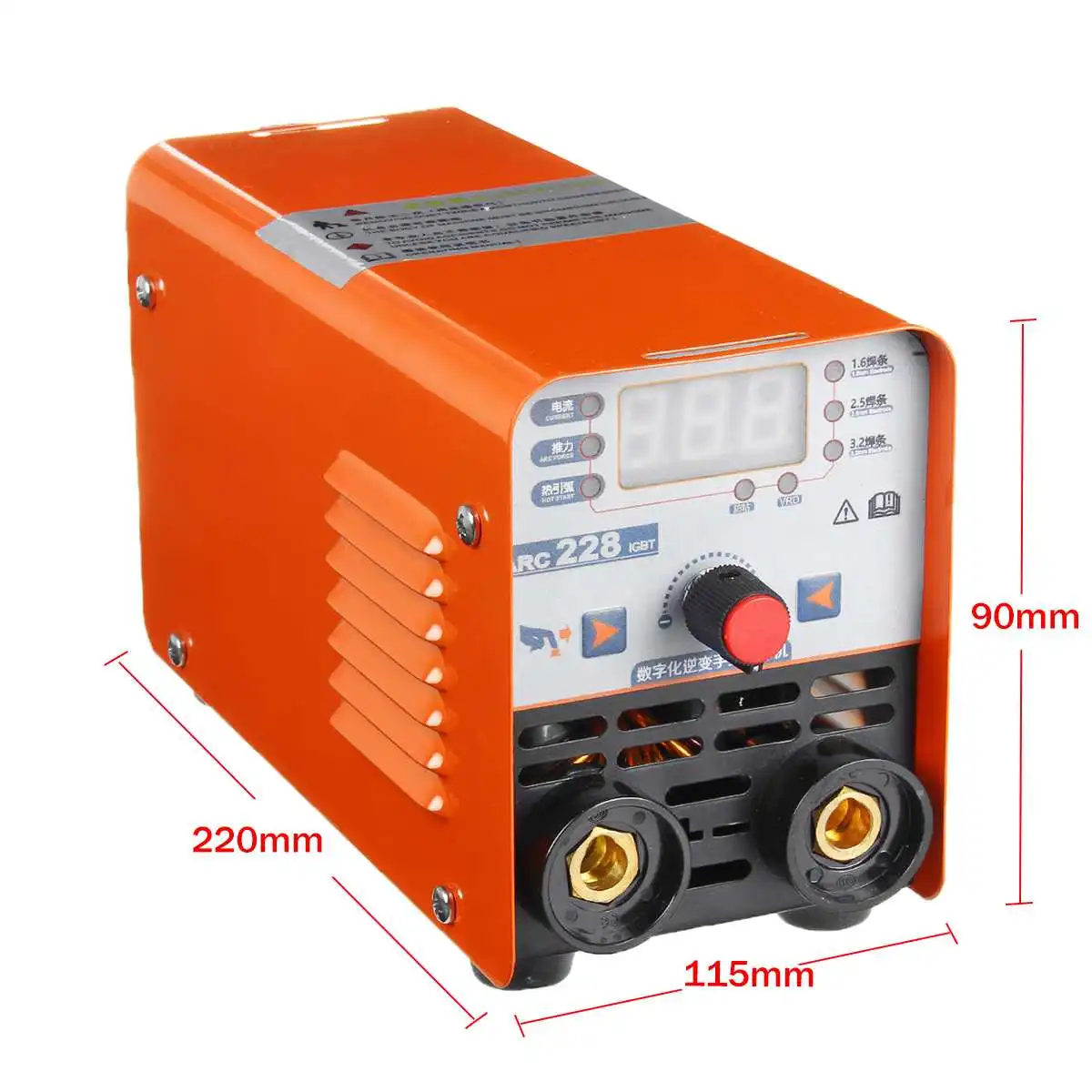 Newest 220V Portable Mini Electric Welding Machine With Insulated Electrode 20-200A ARC Welding-Machine Tool