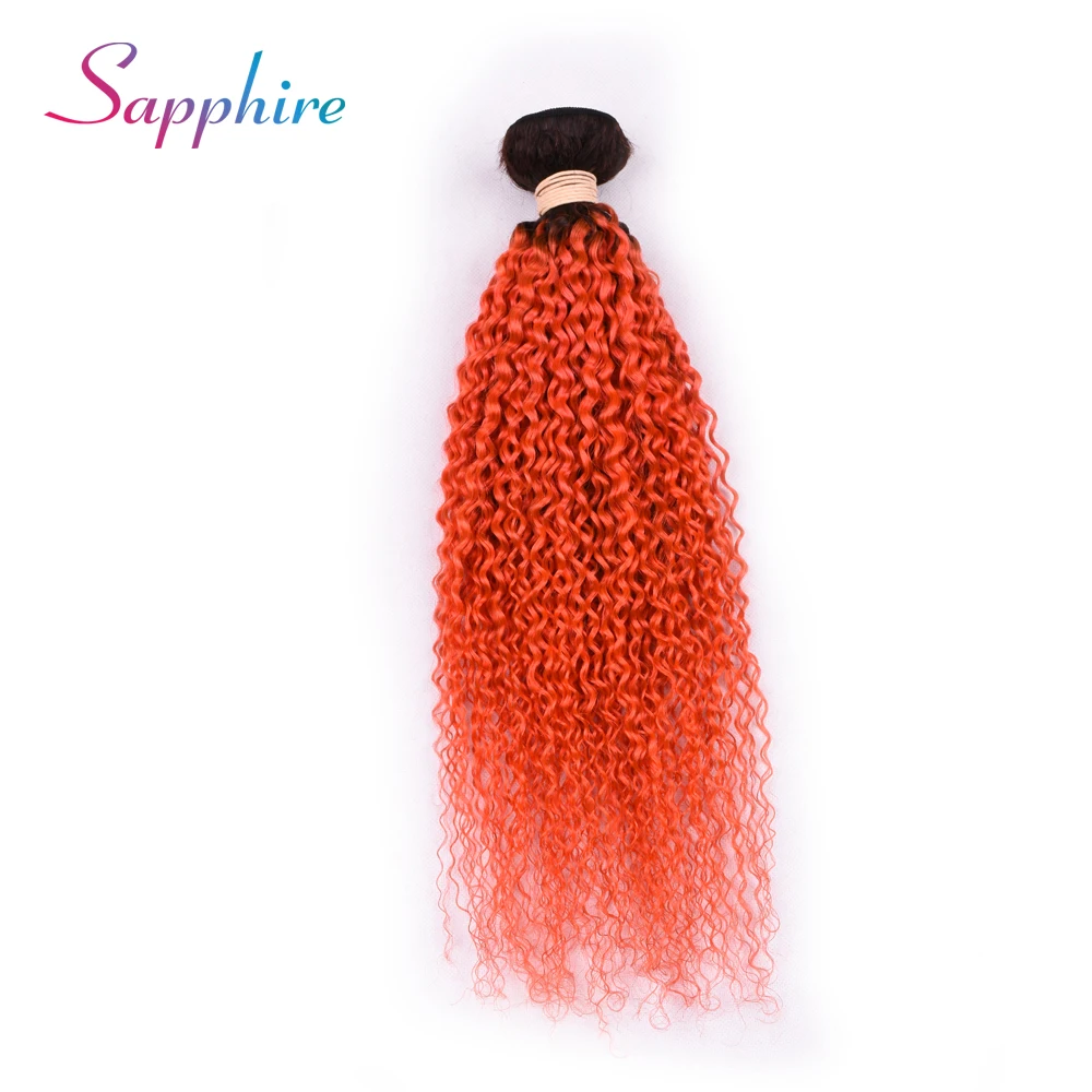 Sapphire Kinky Curly Ombre 1b Red Pink Orange Yellow Blue Green Grey Purple Human Hair Bundles Remy Brazilian Hair Weave Buy At The Price Of 39 92 In Aliexpress Com Imall Com