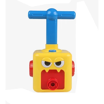 

Puzzle Blowing Balloon Aerodynamic Car Children Toys Inertia Balloon Car