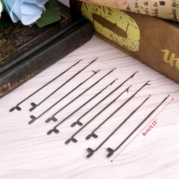 

2020 New 10 Pcs Crochet Threader Beading Needles Stringing Tool DIY Jewelry Making 80mm