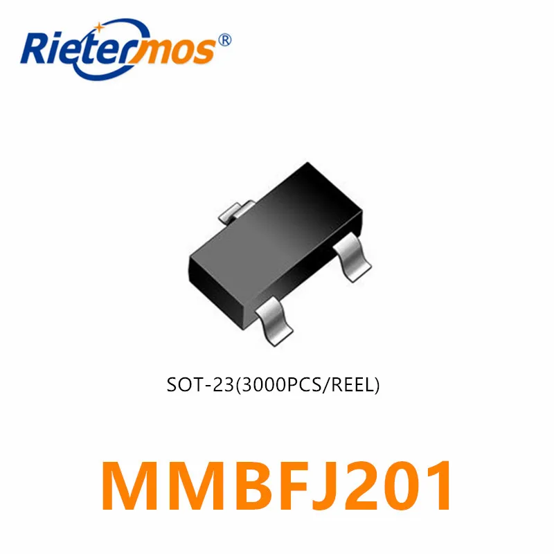 3000 шт. MMBFJ201 J201 SOT23 NMOS оригинал | Электроника