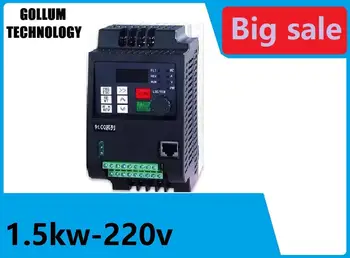 

Frequency converter 1.5KW Inverter single phase Input and 220v 3-phase output without control line