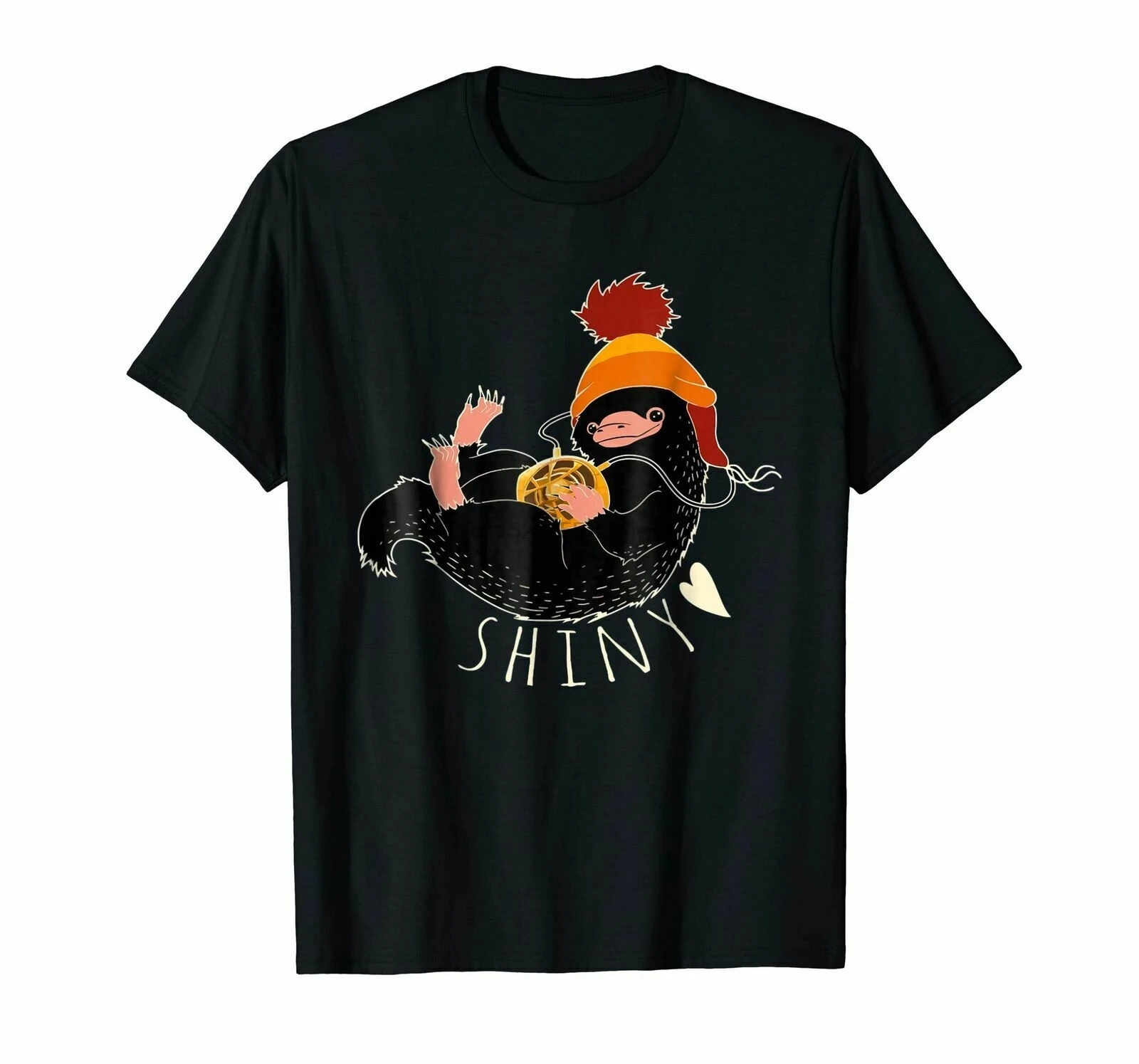 NEU All I Want To Christmas Is A Niffler забавная черная футболка S-3XL |