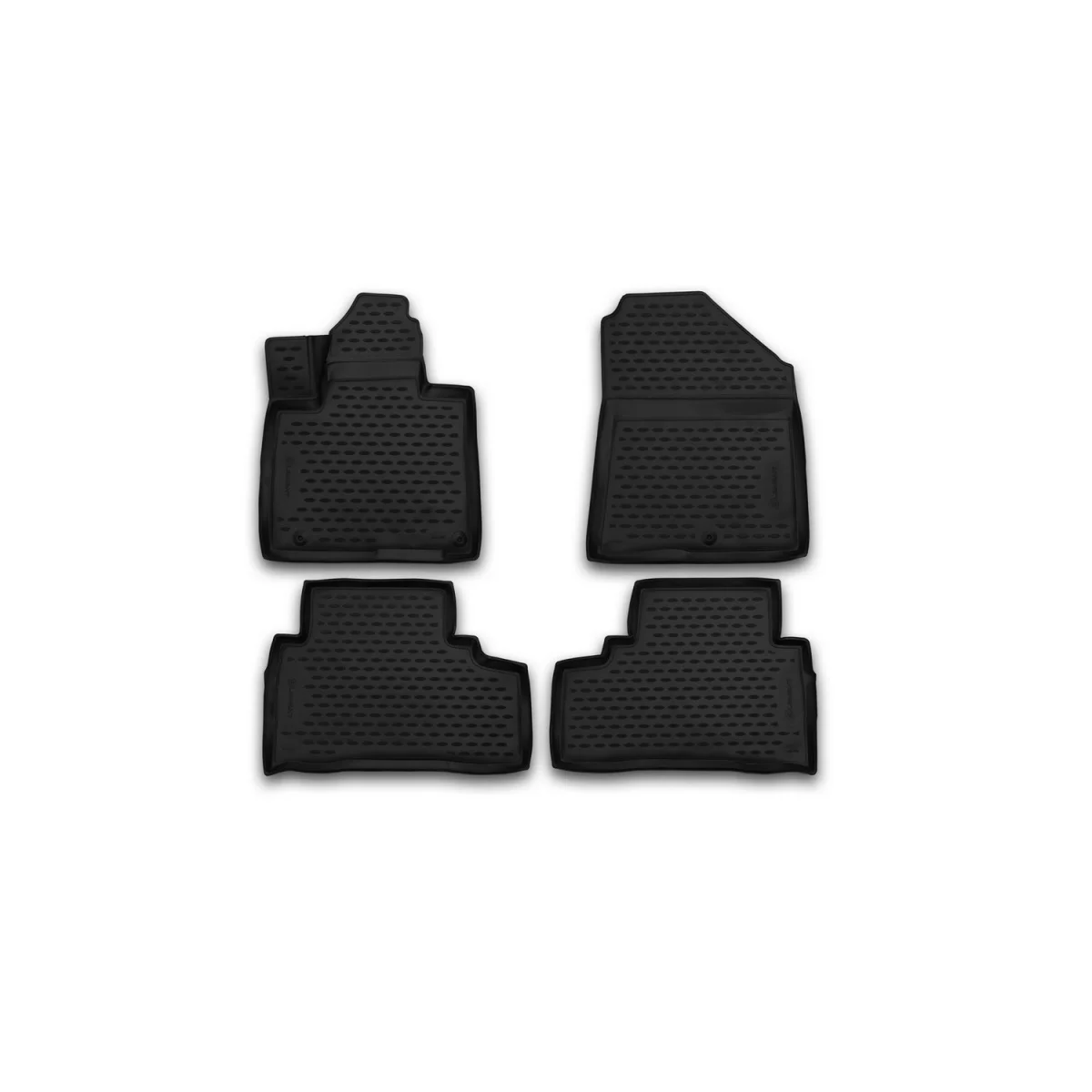 Коврики 3d в салон kia sorento prime,->, 5/7 мест, 4 шт.(полиуретан)(киа