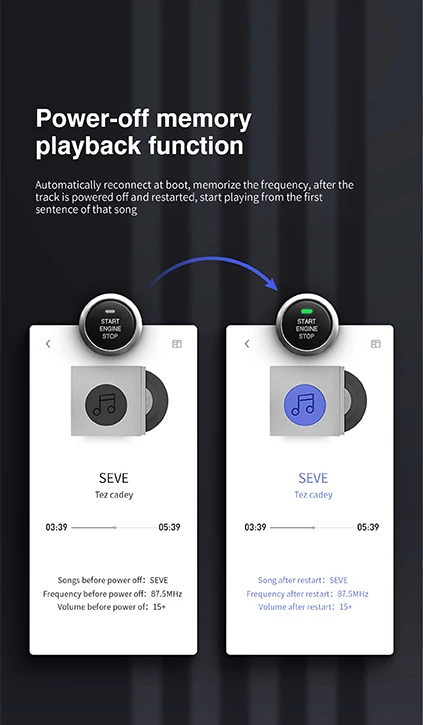 Bluetooth 5.0 FM Transmitter Car Kit MP3 Modulator Player Wireless Handsfree Audio Receiver Dual USB Fast Charger Ambient Light