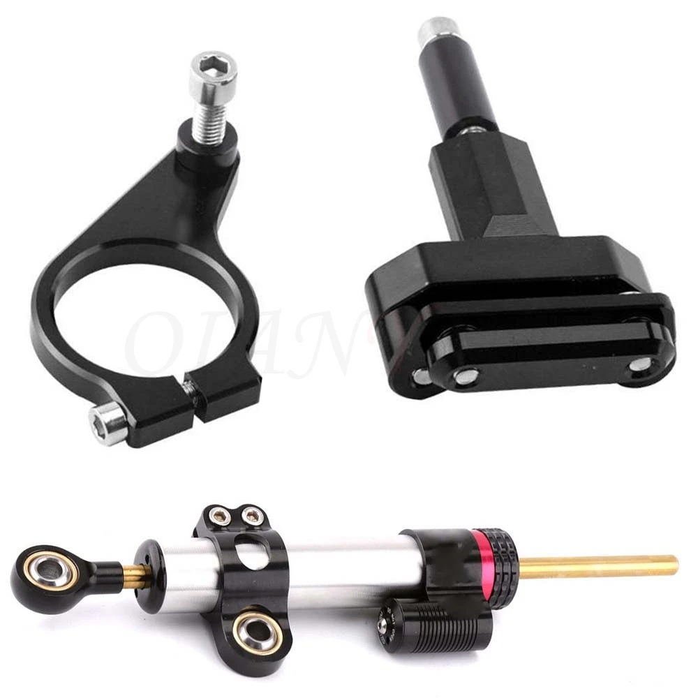 

For HONDA CBR 650F CBR650F 2017-2018 Motorcycle CNC Steering Damper Bracket Stabilizer Mount Kit