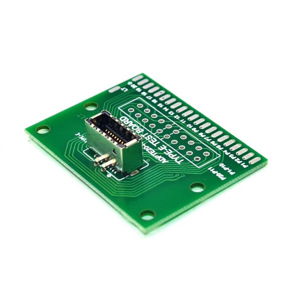 Мужского и женского пола TYPE E Тесты PCB универсальная доска с USB 3 1 Порты разъёмы 43*33