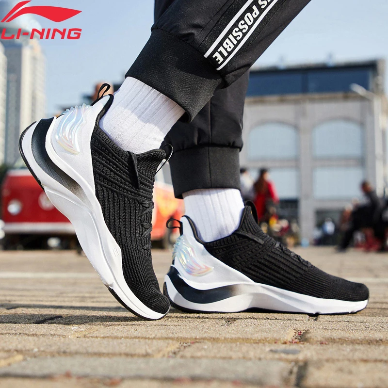 Li-Ning/Женская обувь DABOOM с низким каблуком спортивная удобной подкладкой кроссовки