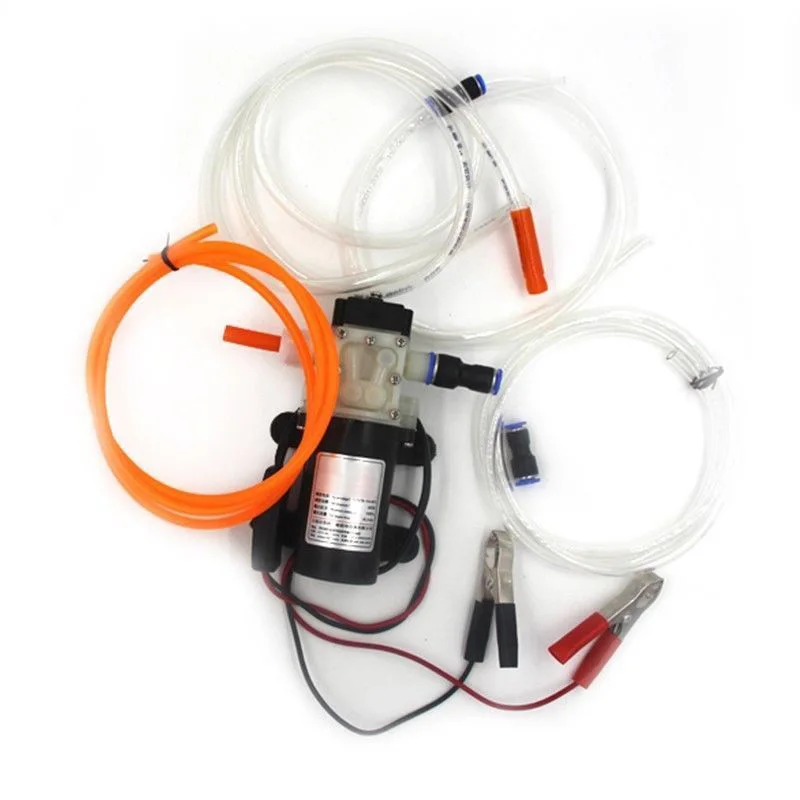 

12V 45W Fuel Extractor Transfer Pump Oil Diesel Gas Gasoline Kerosene Tractor A2