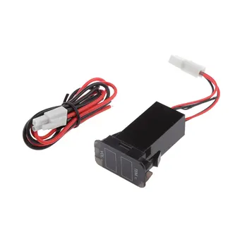 

LED Digital Battery Voltmeter Thermometer For Toyota Prado 120 Series