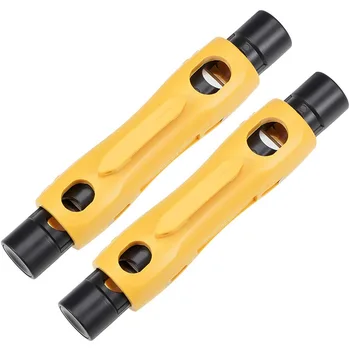 

2Pcs Wire Stripper,Coaxial Cable Stripper, Double Ended Coax Stripping Wire Cutte