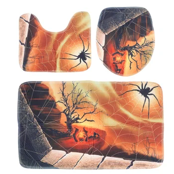 

1 Set Non-slip Floor Mat Halloween Pad for Shop Office Home Hotel
