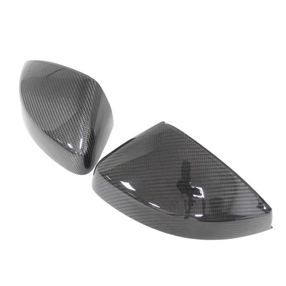 

Carbon fiber rearview mirror cover without side carbon fiber replacement 2014+