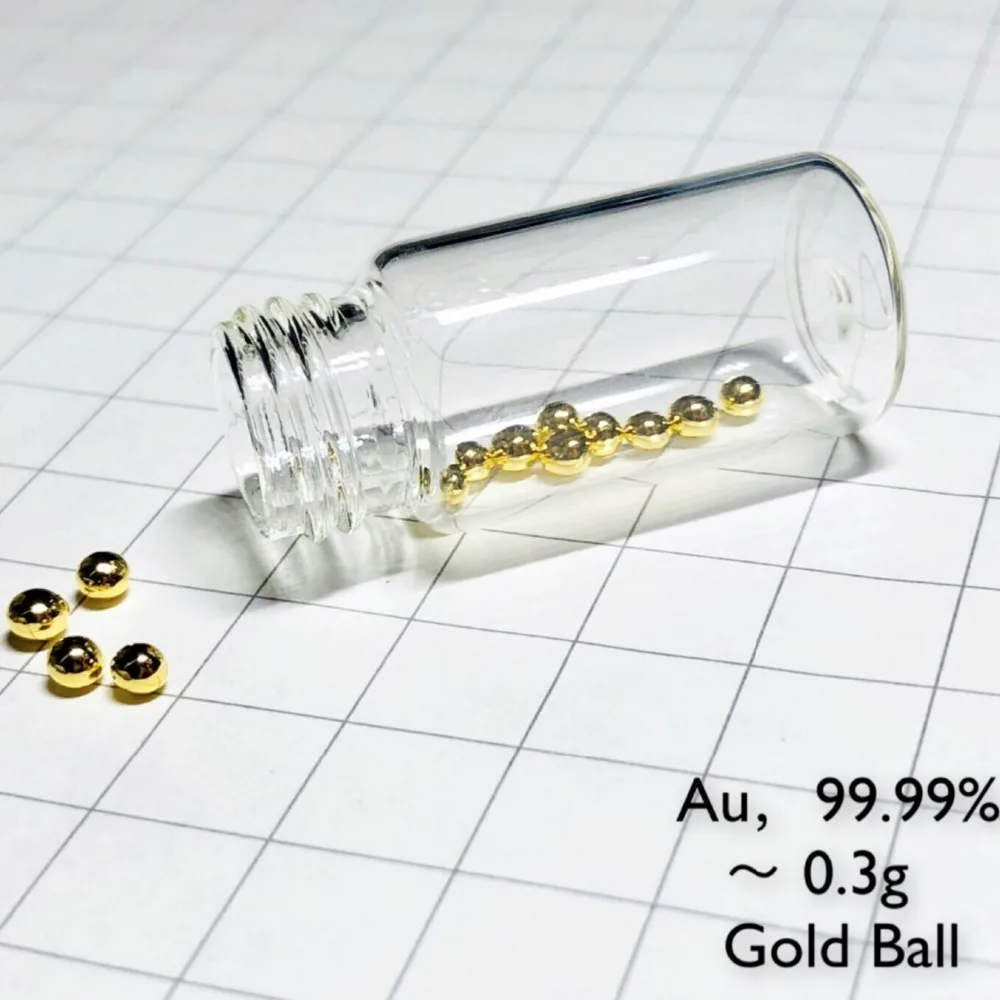

0.3 Gram 99.99% Gold Metal Pellet - Pure Element 79 Sample