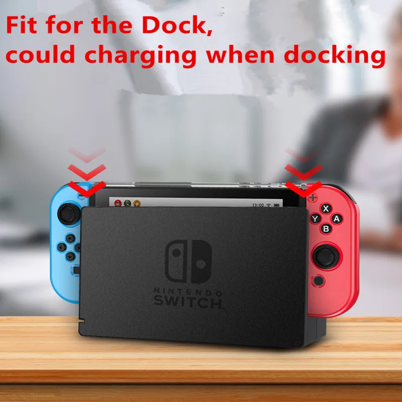 Rend Switch ультра тонкий фиксируемый Магнитный Joycon Shell Кристалл задняя консоль чехол для nintendo Switch NS защита