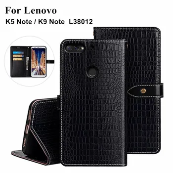 

For Lenovo K5 K9 Note L38012 Case K5 Note back cover PU Leather Wallet Stand Case Shockproof Capa Coque for Lenovo k5 Note 2018