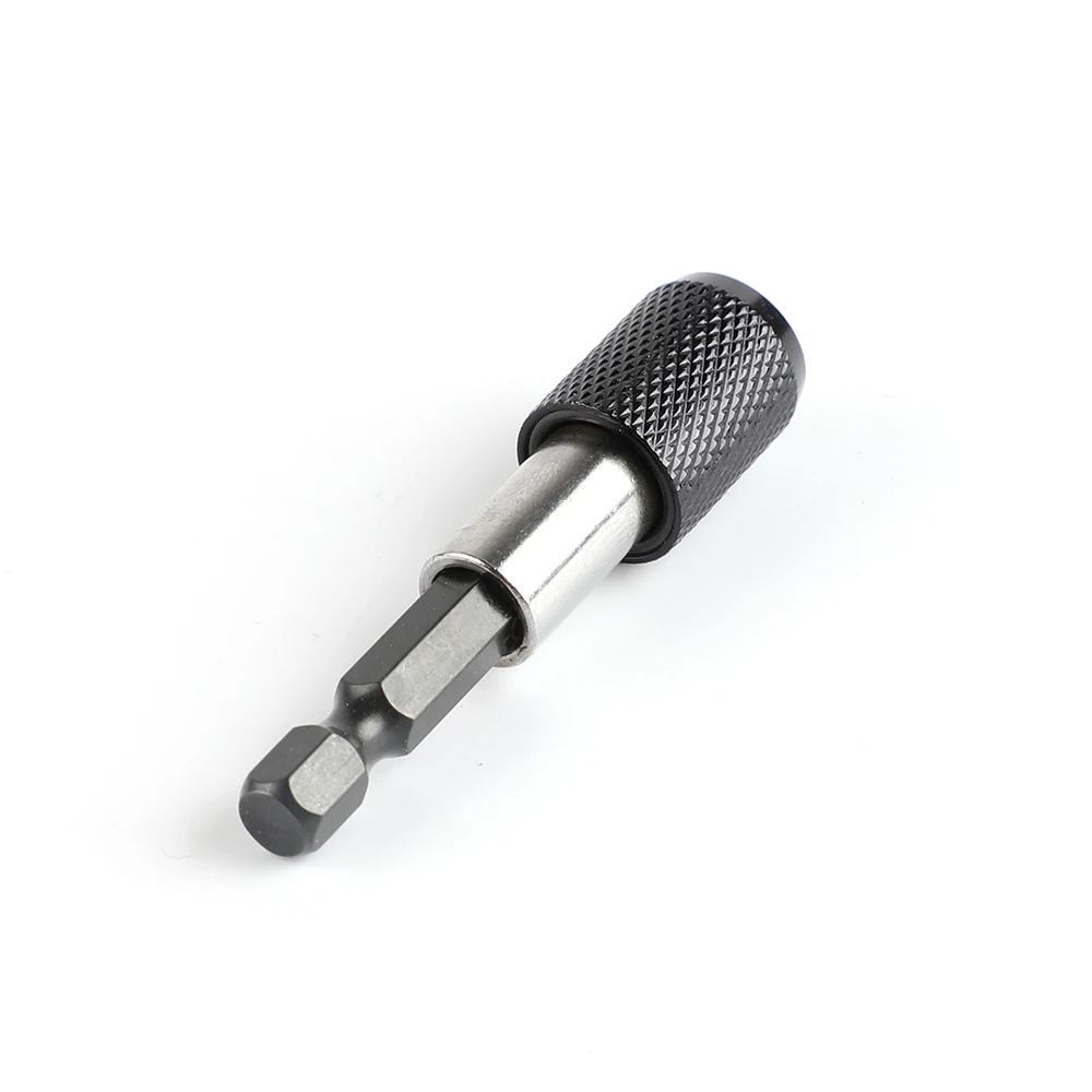 Screwdriver Magnetic Bit Holder Quick Release With Adjustable Collar Extension Bar 1/4 Inch Hex Shank 60mm 100mm 150mm 1pc screwdriver set