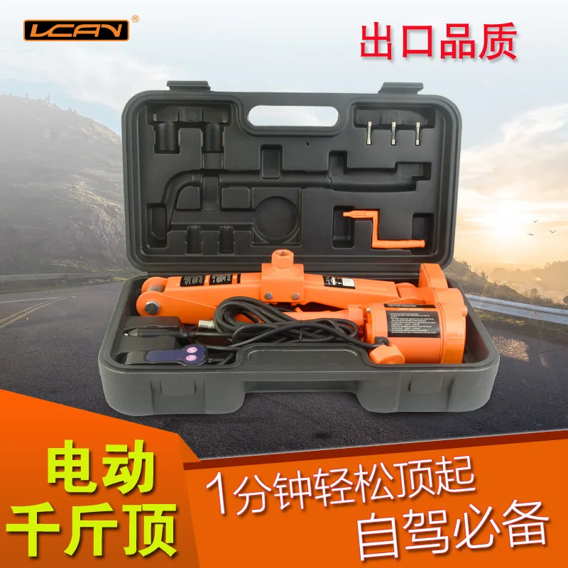 

Vcan 12V Electric Jack car jack tyre screw electric wrench set 12v electric SUV high jack vehicle elevator tire replacement tool
