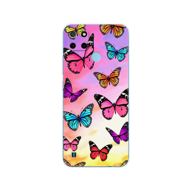 Realme C21Y C25Y Case Silicon Back Cover Phone Case For OPPO Realme C21Y C25Y 4G Soft Case RMX3261 coque TPU bumper 6.5inch