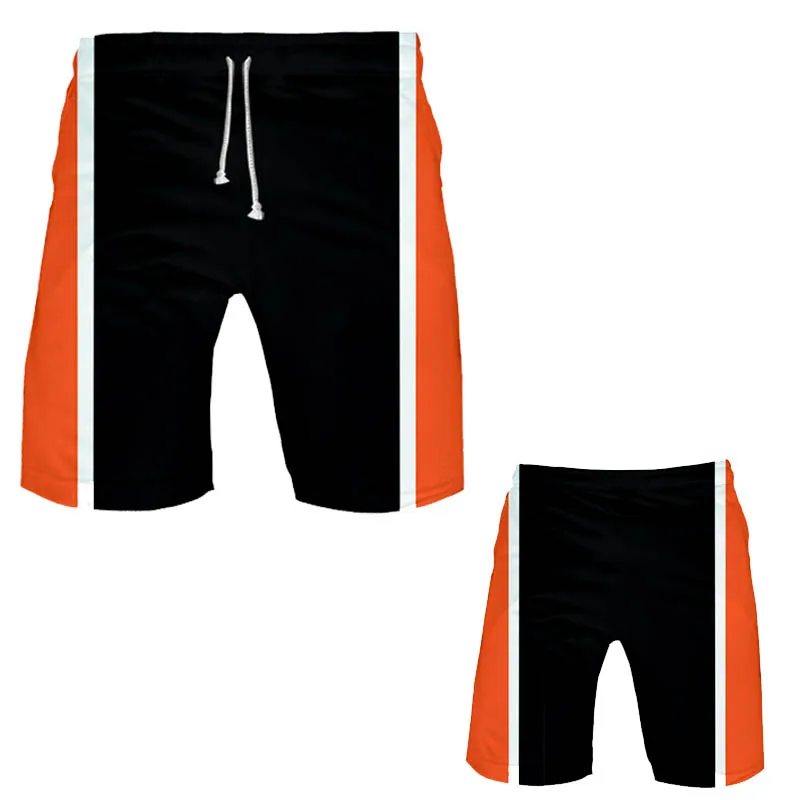 Haikyuu!! Cosplay Costume Hinata Shoyo Shorts Karasuno High School Volleyball Pant Kageyama Tobio Sweatpants Anime Adult Unisex