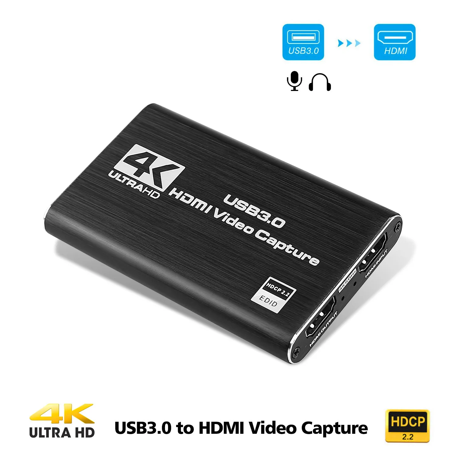ORDRO EP7 4K Camcorder Head Wearable Video Camera