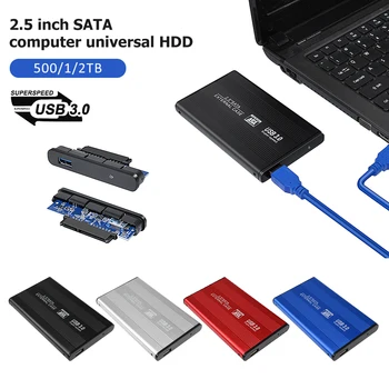

New 1PCS USB3.0 Storage External Hard Drive 2.5 Portable Hard Drive Disk Hard Drive For PC Laptop Computers Server 500GB 1TB 2TB