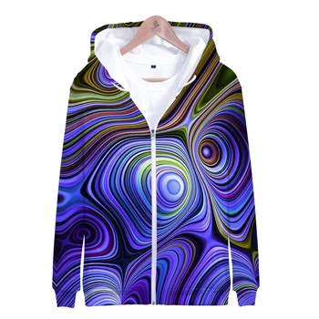 

New Textures 3D Kpop Zipper hoodies Fashion Colorful Classic Chinese style hoody Textures 3D Zipper Sweatshirts casual top