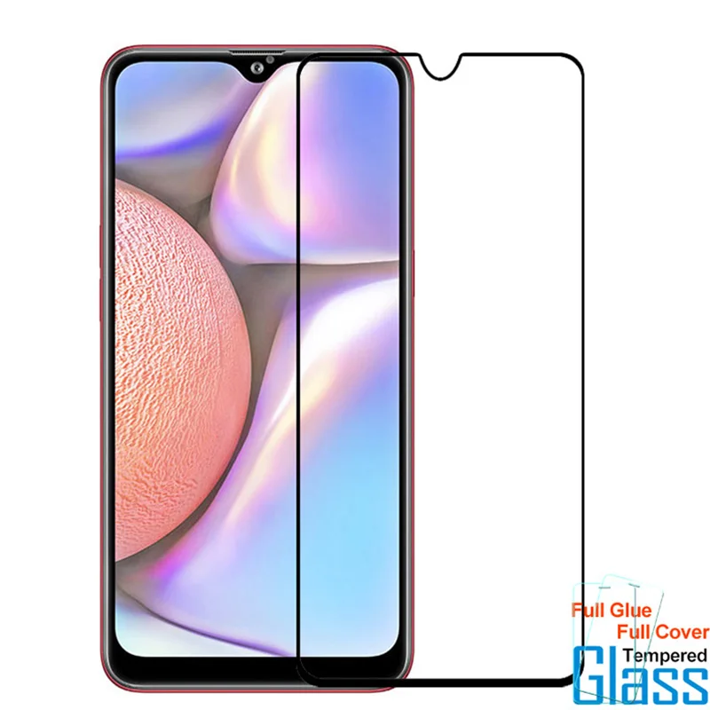 3D полное закаленное стекло для Samsung Galaxy M01S покрытие 9H пленка Взрывозащищенная