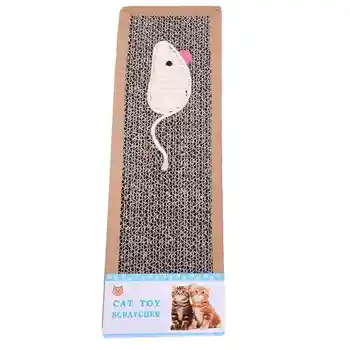 

Cat Kitten Scratch Board Pad Corrugated Scratcher Soft Bed Mat Claws Care Toys
