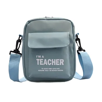 

Women Fashion Nylon Letter Coin Purse Shoulder Messenger Casual Bags Personality Wild Sports Shoulder Bag Crossbody Bags 1204