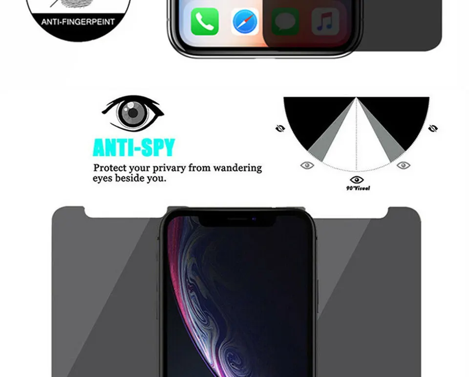 VBNBV закаленное стекло для iPhone 7 6 6S 8 Plus Защитная пленка для экрана для iPhone 11 Pro Max X XS Max XR защитное стекло