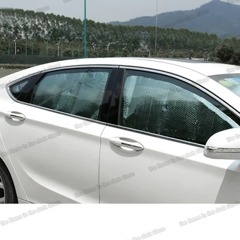 

Lsrtw2017 Aluminum Foil Car Front Rear Windshield Sun Shade Mat for Geely Borui Emgrand Gt 2014 2015 2016 2017 2018