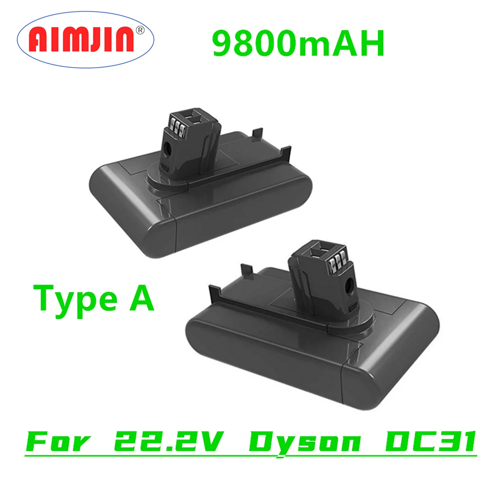 

Оригинальный литий-ионный аккумулятор (тип A) 22,2 в 917083 Ач для Dyson DC35 DC45 DC31 DC34 DC44 DC31 Animal DC35 Animal-01 L50