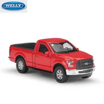 

WELLY Diecasts & Toy Vehicles 1:36 2015 FOD F-150 Regular Cab Simulation Alloy Car Model Red Pickup Car Toy and Gifts for Kids