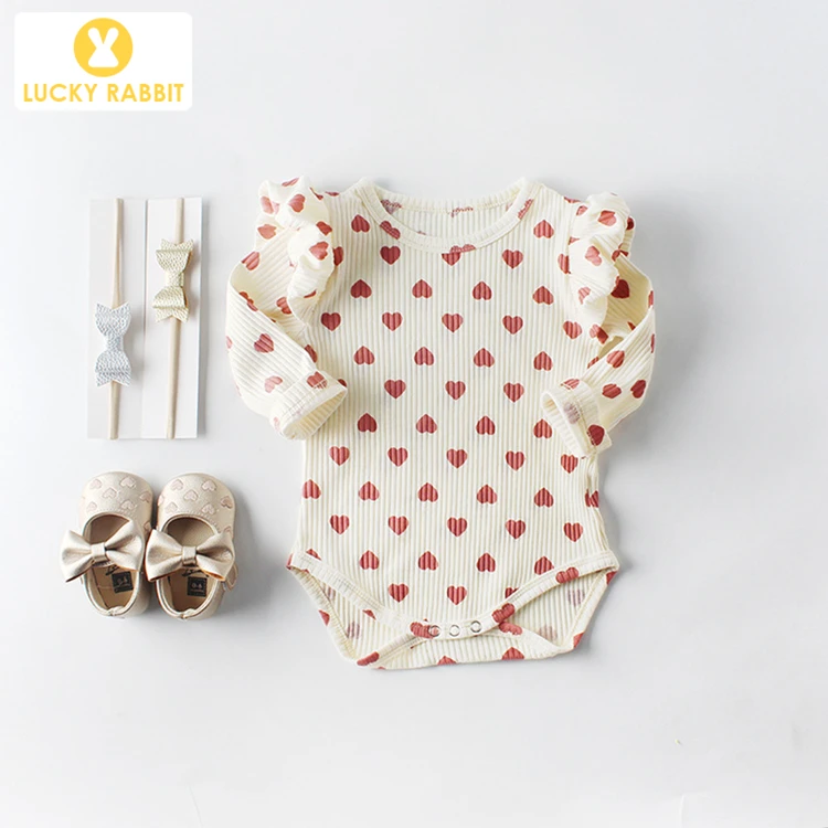 Дизайнерская одежда с длинными рукавами для новорожденных девочек; комбинезон; повязка на голову с цветочным узором; комбинезон для новорожденных - Цвет: 82056-2