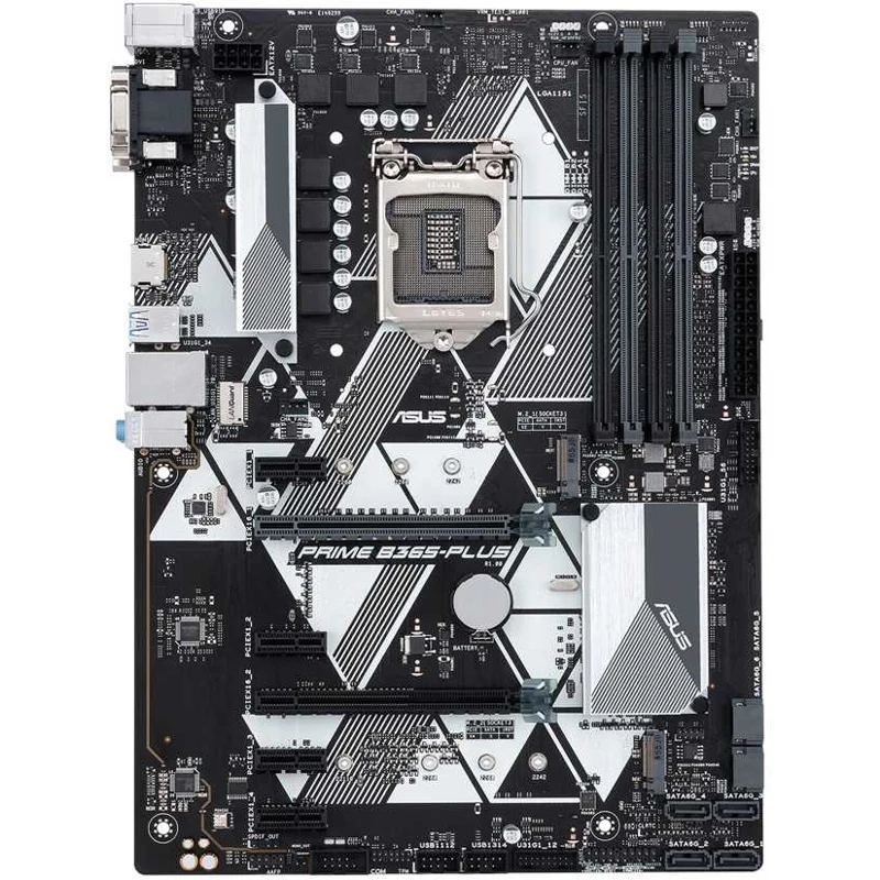 Материнская плата Asus PRIME B365-PLUS Soc-1151v2 Intel B365 4xDDR4 ATX AC`97 8ch(7.1) GbLAN+VGA+DVI