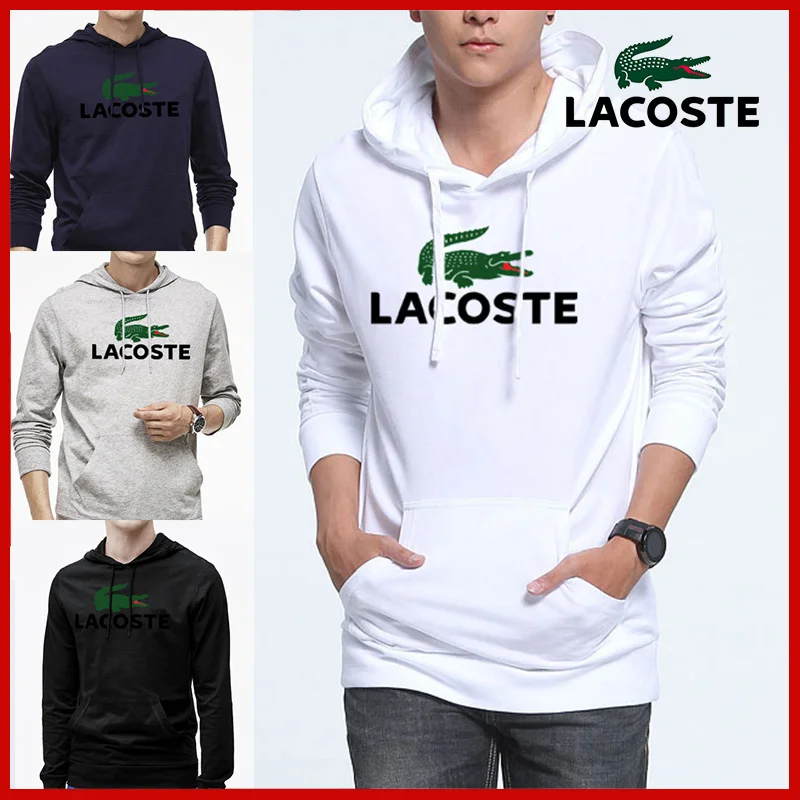 Lacoste- New Brand Hoodies Men Fashion Mans Sweatshirts Cotton Men's Hoodie 954 Lacoste- New Brand Hoodies Men Fashion Mans Sweatshirts Cotton Men's Hoodie 954
