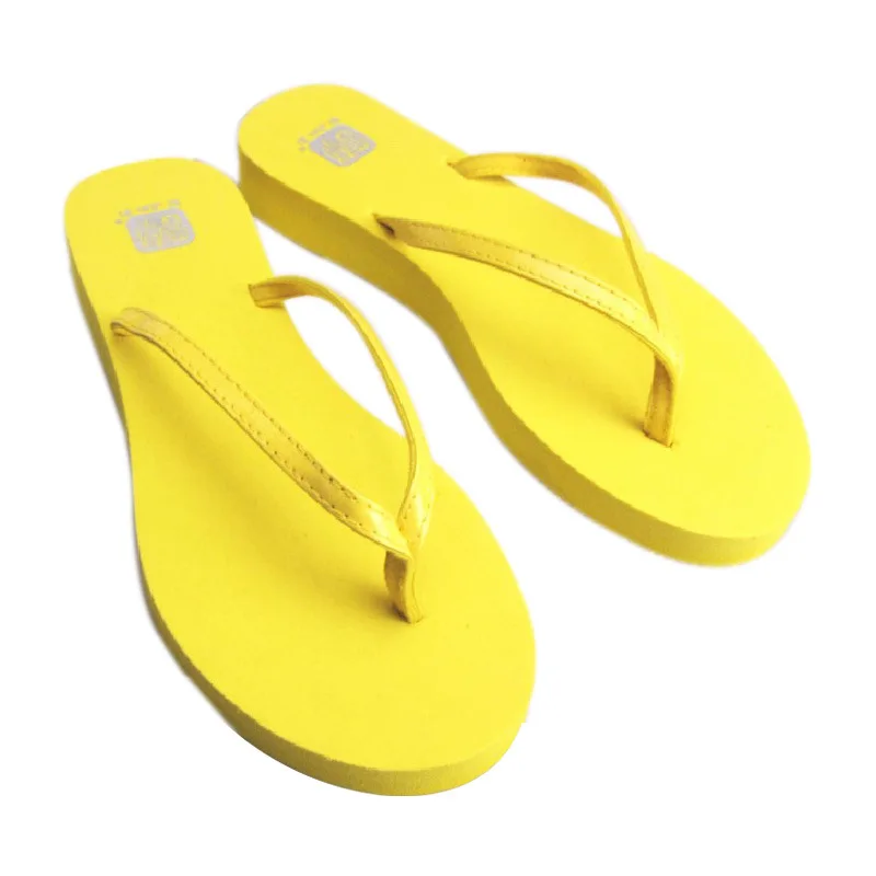 

2020 Flip-flops Women's New Style Summer Thick Bottomed Environmentally Friendly Eva Flip-flop Anti-slip Slippers Outer Wear Bea