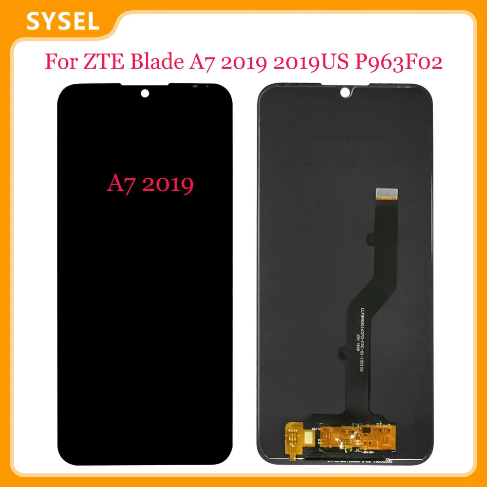 ЖК-дисплей для ZTE Blade A7 2019US P963F02 с кодировкой сенсорного экрана преобразователь в