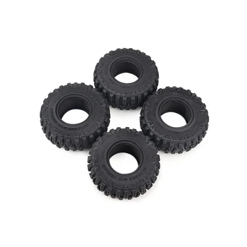 

4Pcs 120Mm 2.2 Inch Rubber Rocks Tires / Wheel Tires for 1:10 RC Rock Crawler Axial SCX10 90047 D90 D110 TF2 Traxxa S TRX-4