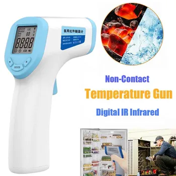 

Non-contact Frontal Temperature Gun Forehead Thermometer Digital Infrared Body Temporal Thermometer Measurement Device