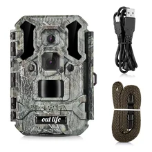 Outlife K695 охотничья камера 30MP мегапиксельное разрешение изображения IP67 водонепроницаемая двойная камера s дизайн 1080P FHD мониторинг дикой природы